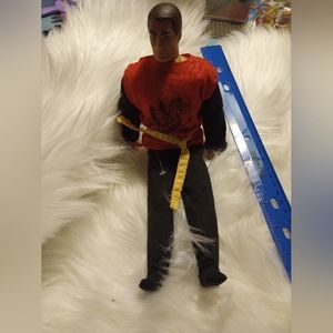 Rapid Deployment Force Action Figure Red Dragon 1994 Doll  Rare